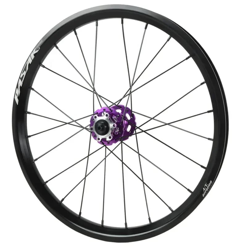 Bicycle Peilin Bearing Front Wheel 20 Inch Children's Bicycle Wheel Wide Ring Quick Release Barrel Shaft HG Variable Speed