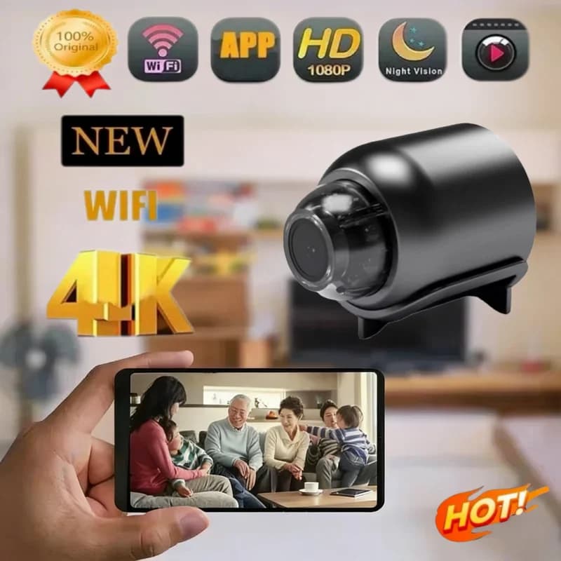 Mini telecamera HD 1080P X5 Telecamera IP Registratore Wireless WiFi Baby Monitor Sicurezza interna Sorveglianza di sicurezza Visione notturna