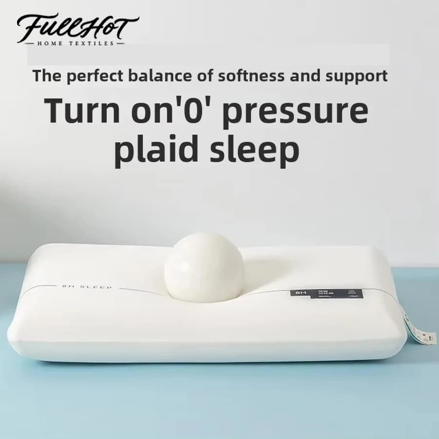 FULLHOT 1 Pcs Memory Foam Pillow ( 6cm,8cm,10cm Height & Strong Neck Support) Suitable for Sleeping Position Hotel-grade Quality