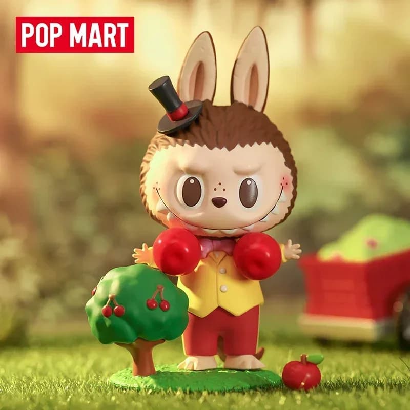 Pop Mart Labubu The Monsters Fruit Series Blind Box Guess Bag Giocattoli originali Bambola Cute Anime Figure Ornamenti Regalo