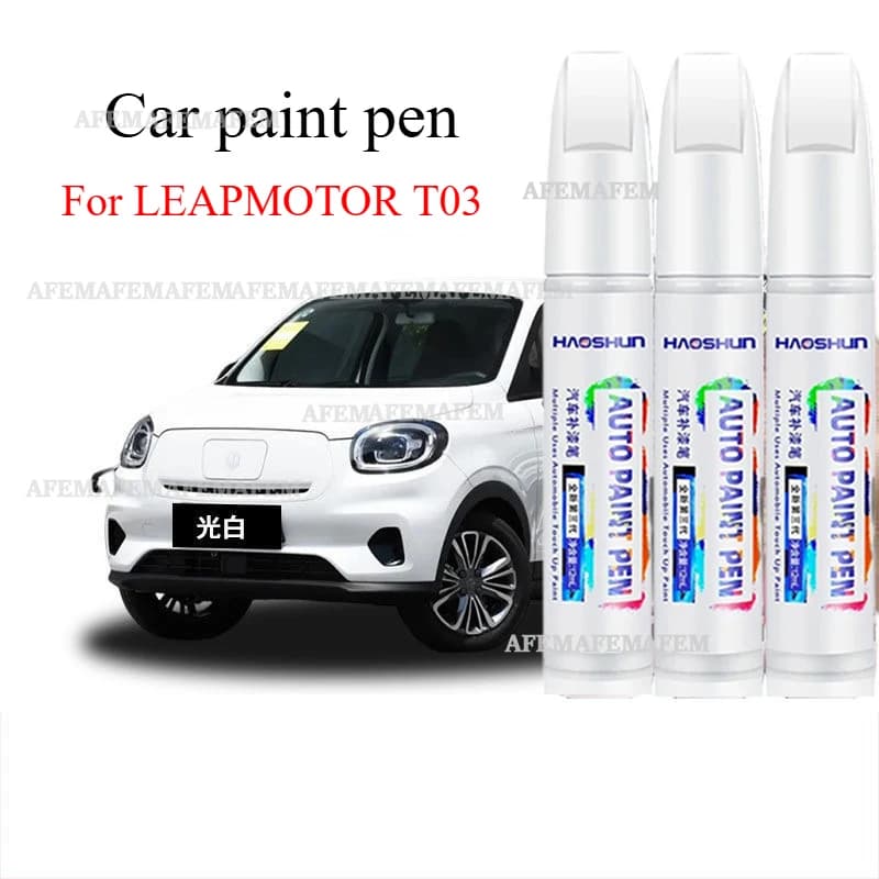 Car Special Paint Pen Easy To Operate glacier Blue Scratch wax spot scratch repair glacier blue For LEAPMOTOR T03