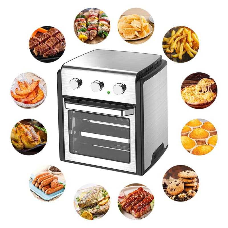 14L 20L 110-220V Digital French Healthy Oil-free Air Circulation Electric Air Fryer Oven