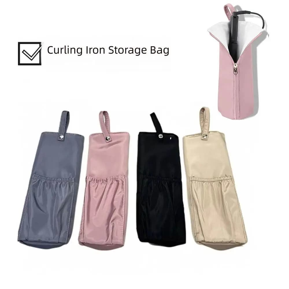 High-temperature curling iron bag Protective cover for heat-resistant waterproof plate