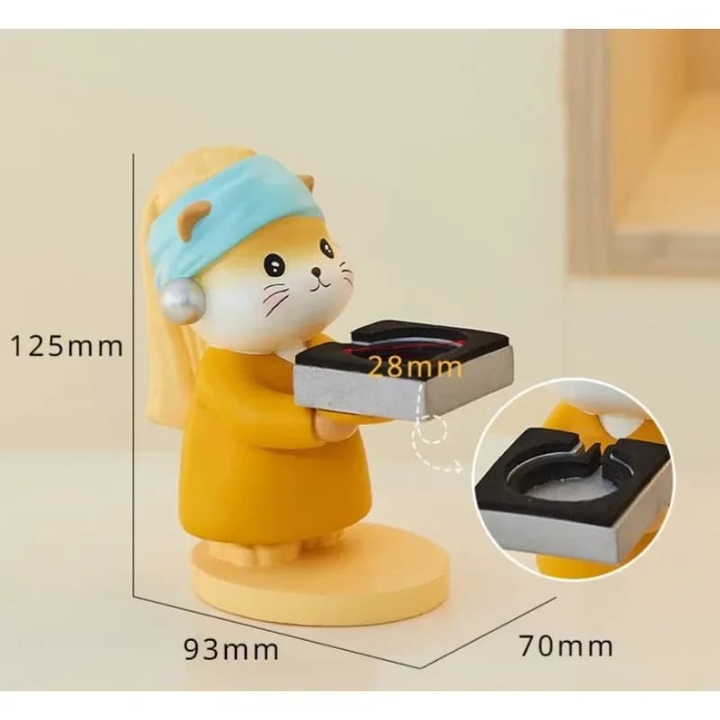Affascinante supporto per orologio intelligente per cartoni animati-organizzatore da scrivania per caricabatterie per orologi-supporto creativo e carino