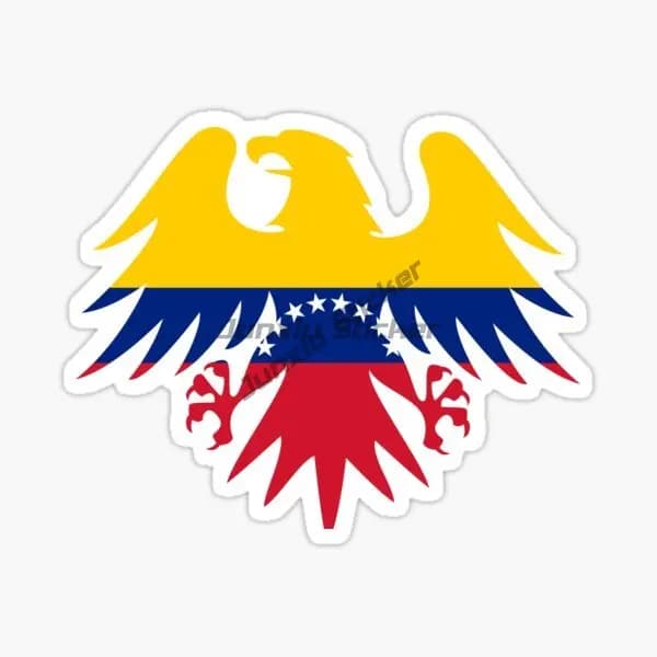 Divertenti Adesivi Creativi per Auto Venezuela, Accessori per Laptop e Finestrini, Decalcomanie Autoadesive in Vinile