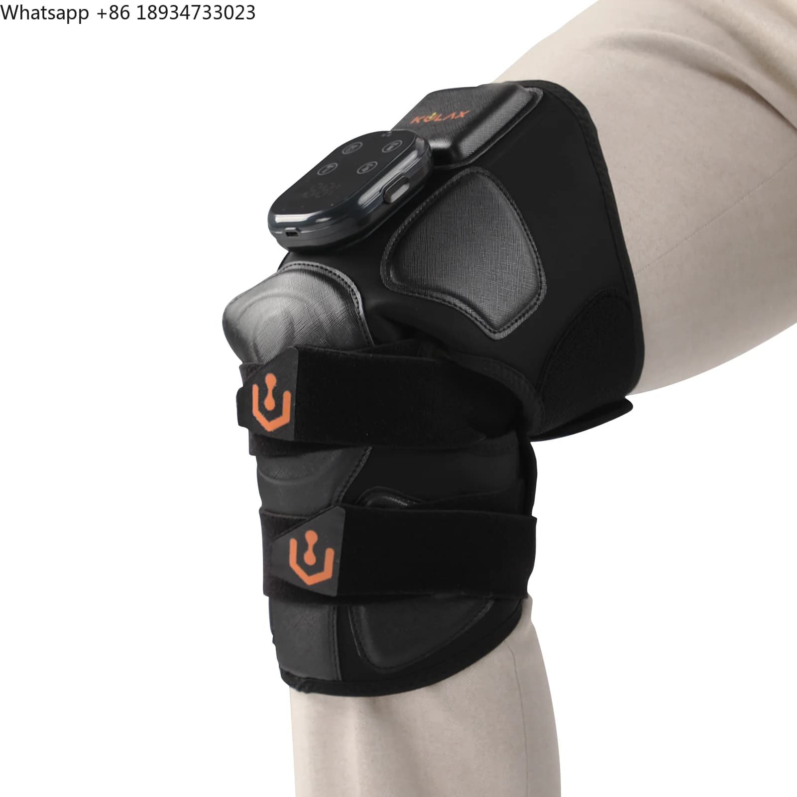 Massaggiatore termico per ginocchio 3 in 1 Spalla Ginocchio Gomito Riscaldamento Massaggio Supporto Tutore Ricaricabile Vibrazione Pad Artrite Sollievo dal dolore