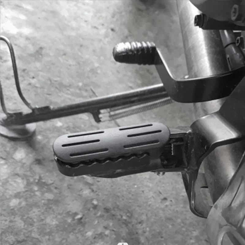 Per BMW R1200GS 2005-2013, R1100GS ADV Moto Pedale Anteriore Poggiapiedi Pedana Con Copertura In Gomma F650GS 2001-2007