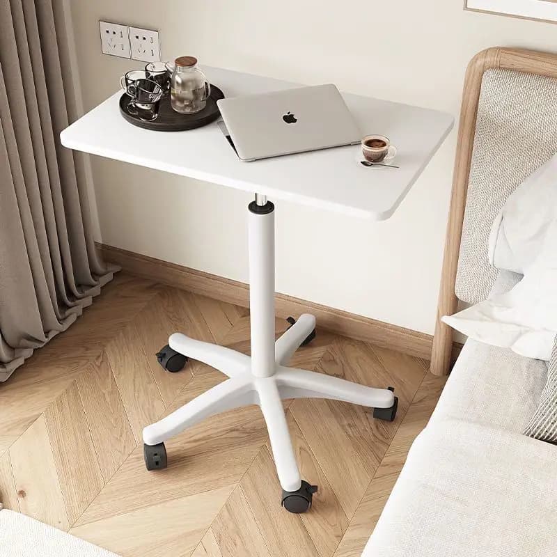 Height Adjustable Standing Computer Desk Mobile Sit Stand Foldable Laptop Table Home Office Study Bedroom Kids Computer Desk