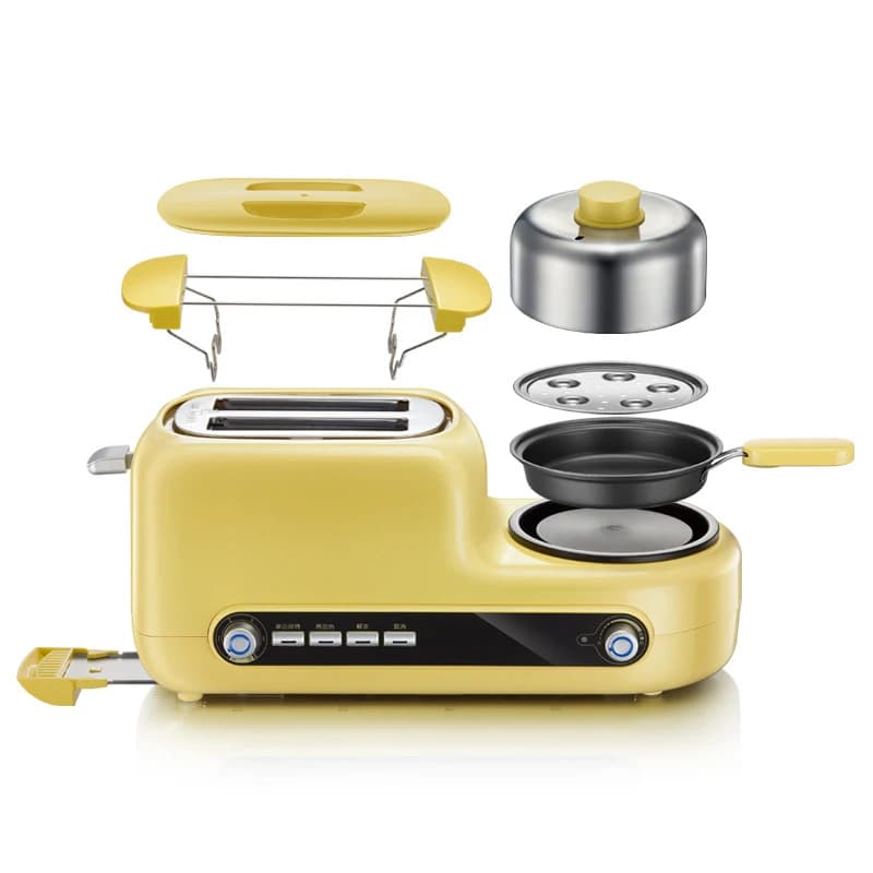 DSL-A02Z1 High Value Multi-functional Bread Machine Multi-functional Home Board Breakfast Machine Practical Automatic Toaster