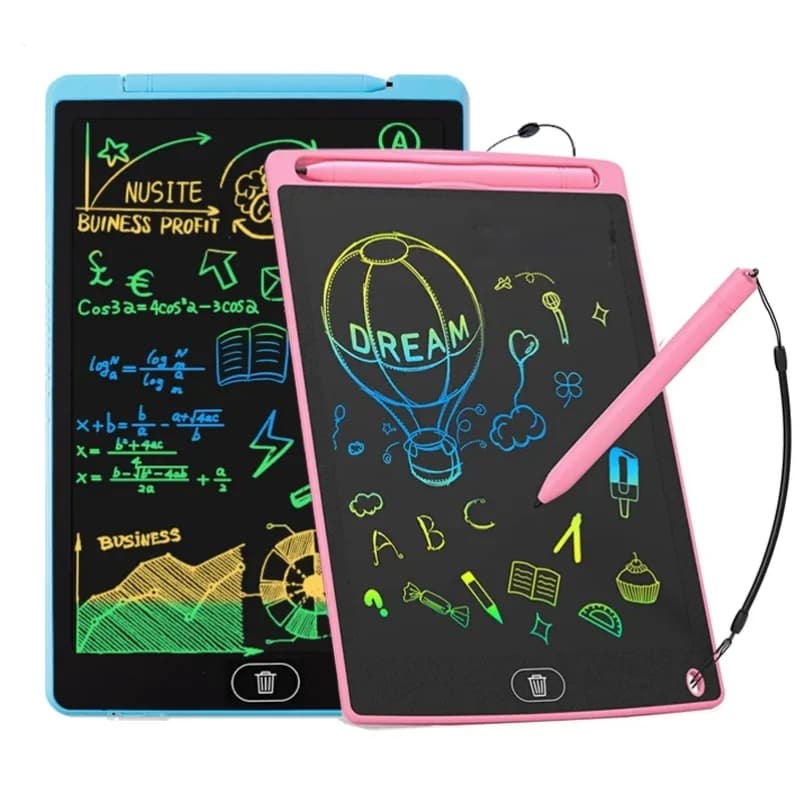 Giocattoli per bambini Tavolo da disegno elettronico da 8,5 pollici Schermo LCD Scrittura Tavolette grafiche digitali Blocco per scrittura elettronico
