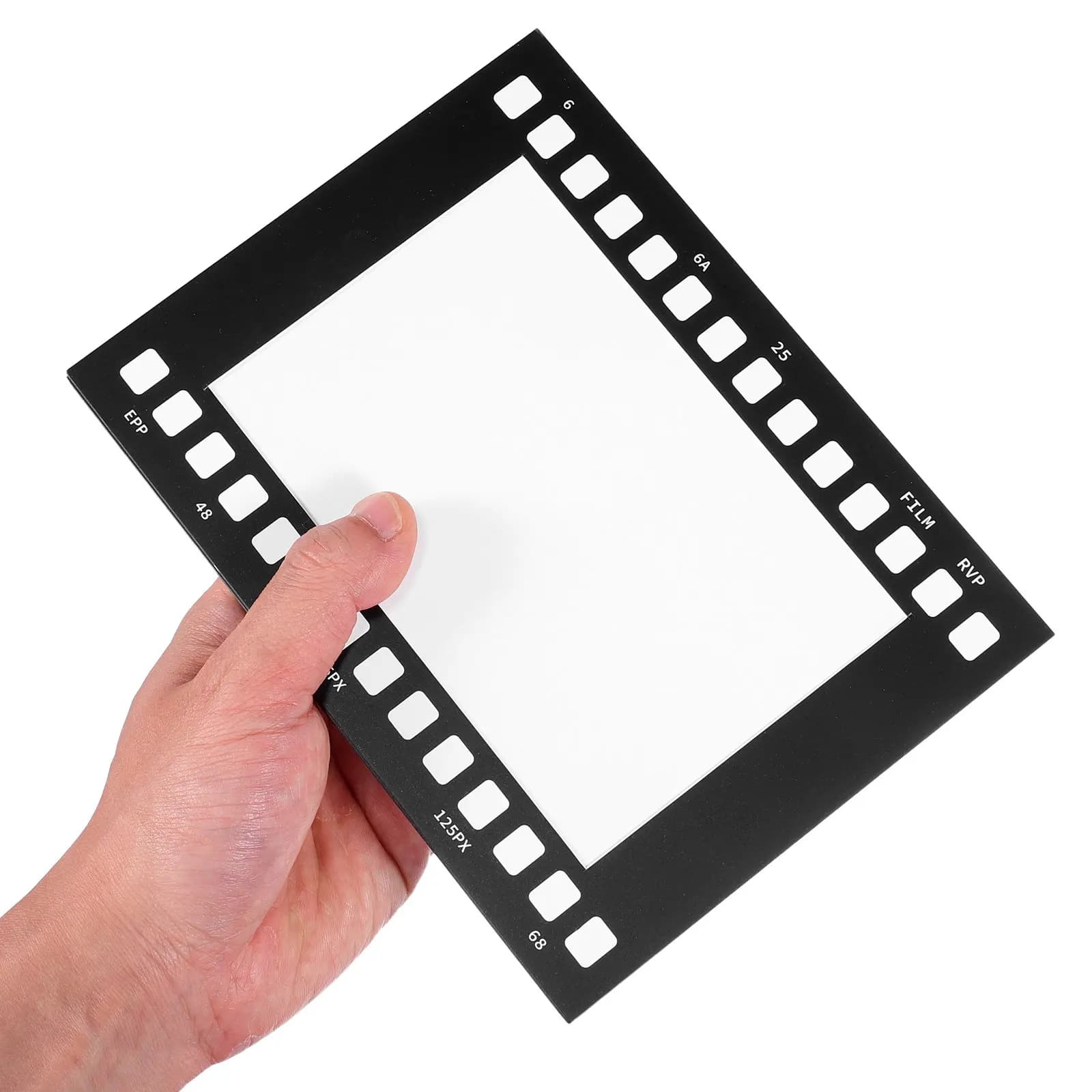 10Pcs Film Strip Paper Photo Frames Vintage Style Picture Frames for Wall Collage 6 Inch Retro Photography Display