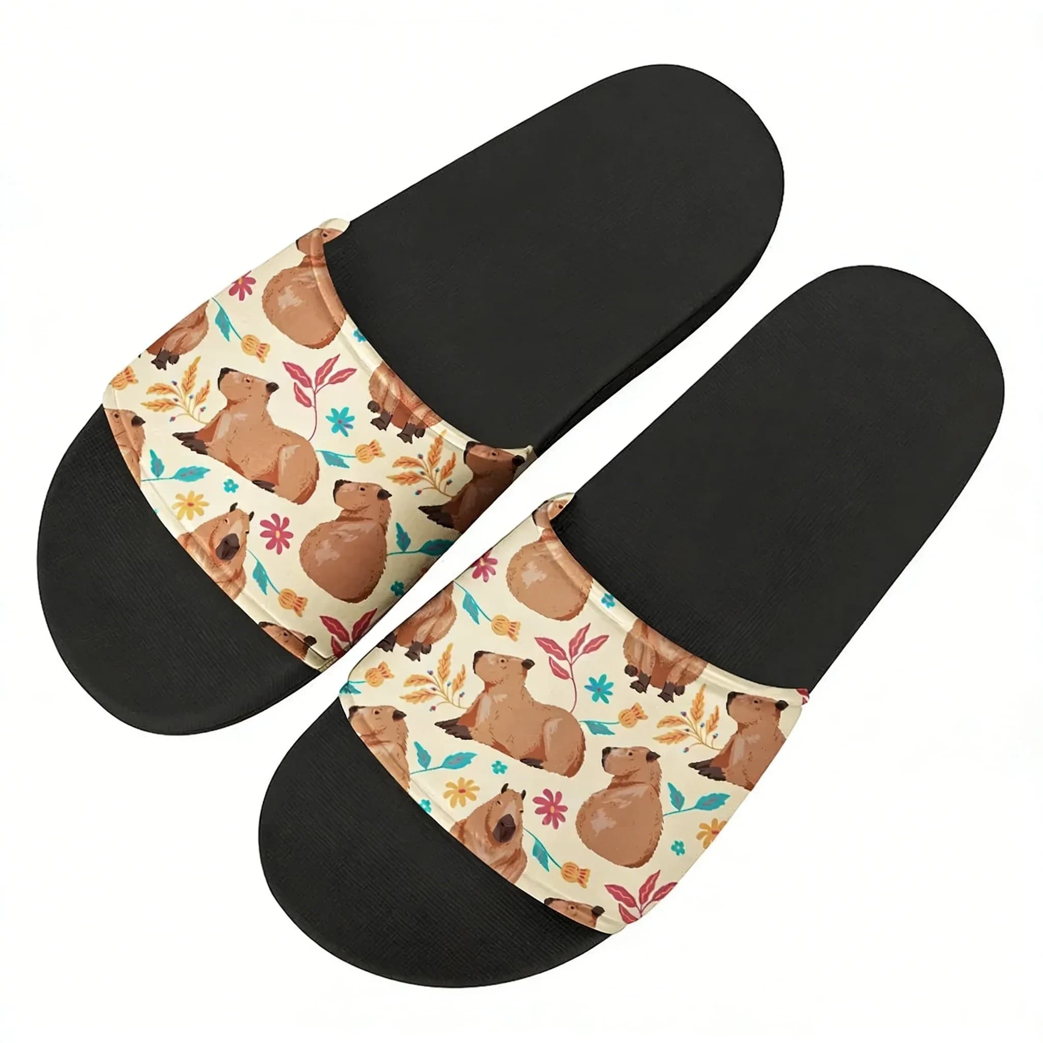 Capybara Sandals Home Slippers Water Shoes Mens Womens Teenagers Sandal Bathroom Beach Pool Fashion Custom Made Summer Slippers