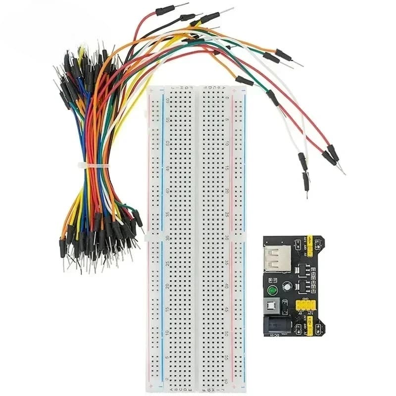 Starter Premium Kit with Jumper Cables for Breadboard – Kit for Learning and DIY Development Projects with Breadboard for Arduino