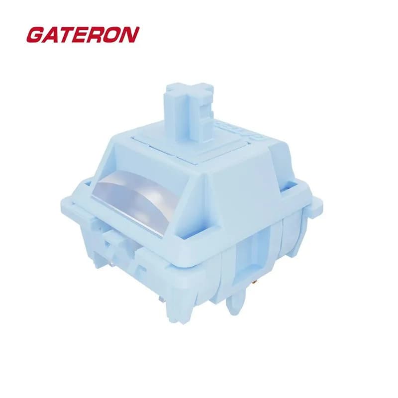 Gateron Sea Salt Smoothie Switch Tastiera meccanica POM Interruttori lineari pre lubrificati a 5 pin Tastiera Interruttore di condotto della luce RGB
