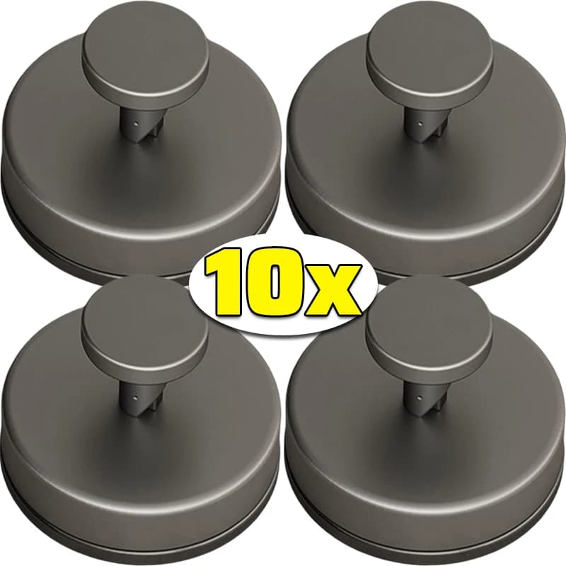 Gancio a ventosa in silicone Ganci per montaggio a parete impermeabili Ganci per asciugamani riutilizzabili senza punzonatura per cucina, bagno, appendiabiti