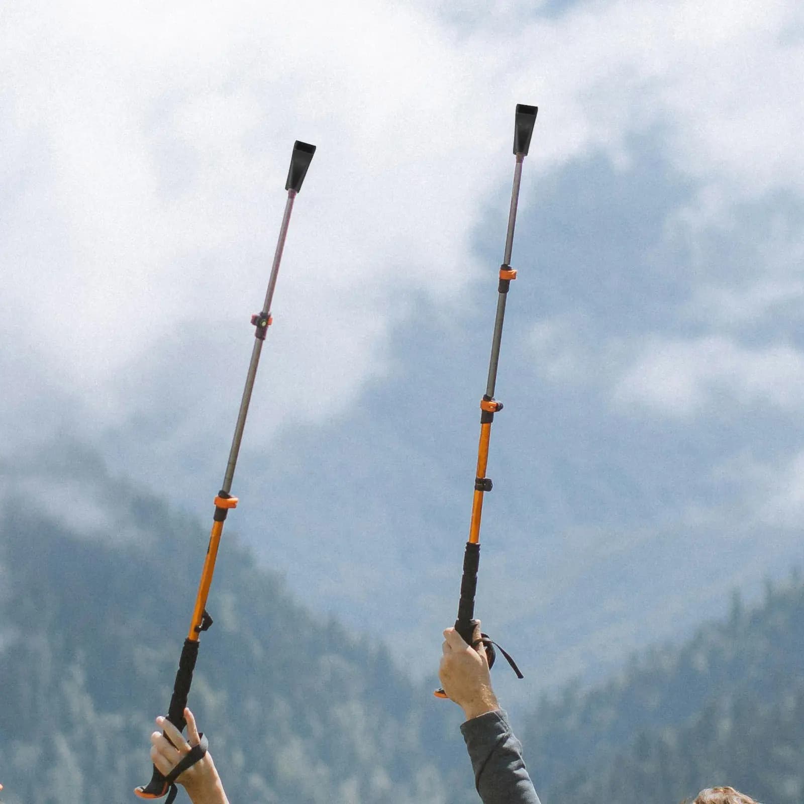 6 Pcs Hiking Pole Rubber Tips Trekking End Protectors Walking Stick Cane Tent Caps Feet Ends Mud