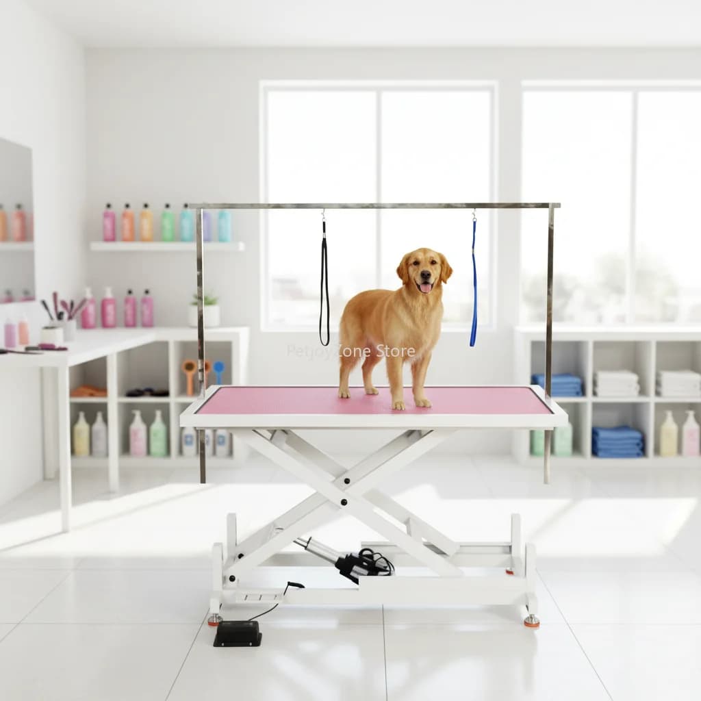 New Product 2026 Stainless Steel Electric Reusable Cat Dog Grooming Table Pets Shop Beauty Salon Equipment Veterinary Clinic