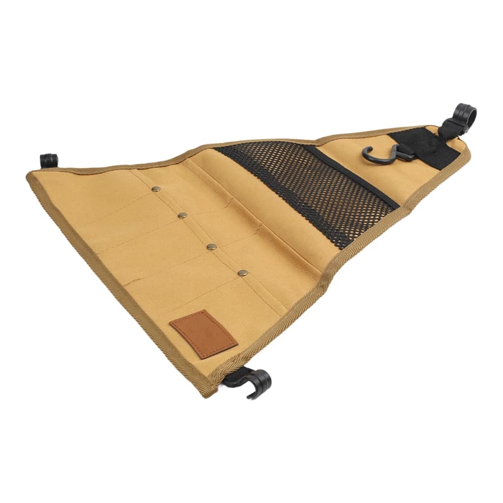 Borsa Portaoggetti per Stoviglie da Campeggio, Borsa Portatile per Barbecue e Picnic, Contenitore per Utensili da Cucina