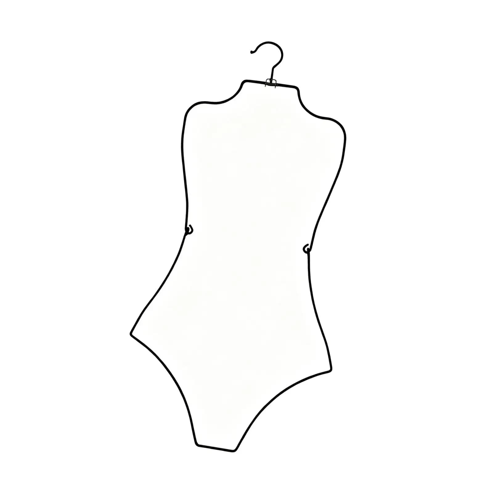 Clothes Hangers for And Lingerie, Lightweight Bikini Clothes Hangers in Various Body Shapes, Ideal for Shop And Bedrooms