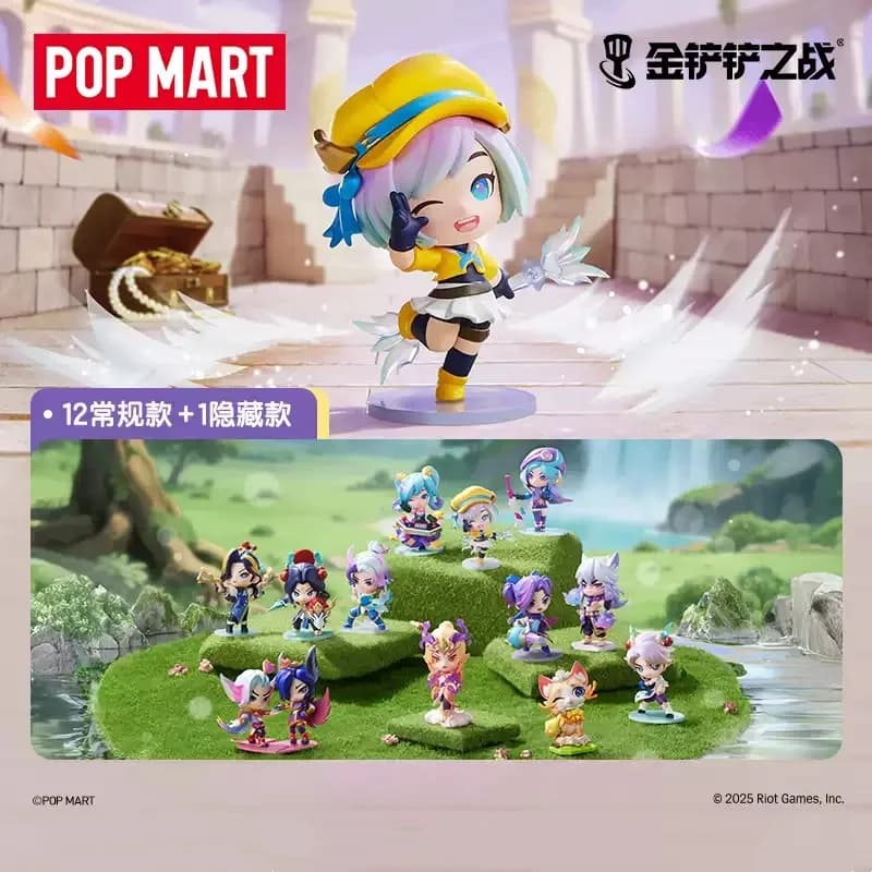 POPMART X FIGHT FOR THE GOLDEN SPATULA Series Blind Box Guess Bag Mystery Box Toys Doll Cute Anime Ornaments Collection