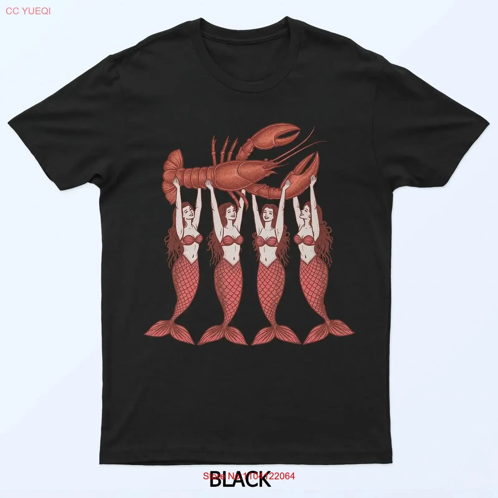 T-shirt Lobster Coastal Summer Vibes Seafood Party Crawfish Boil vintage, lavata, comoda, leggermente streetwear, casual