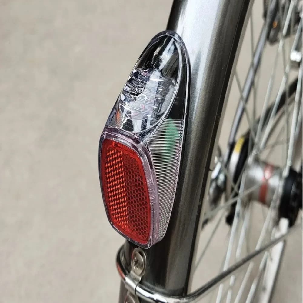 Safety Solar Energy Bicycle Taillight Night Cycling Mini Cycling Rear Light Red Lamp MTB Blck Accessory Bike Warning Light Bike