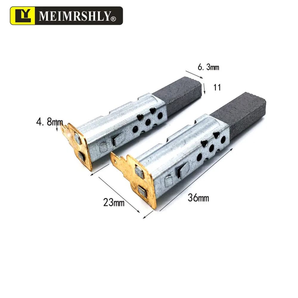 Spazzole di carbone per motore da 20 pezzi 11 * 8 mm per aspirapolvere Ametek Lamb 2311480 Agente detergente per aspiratrice