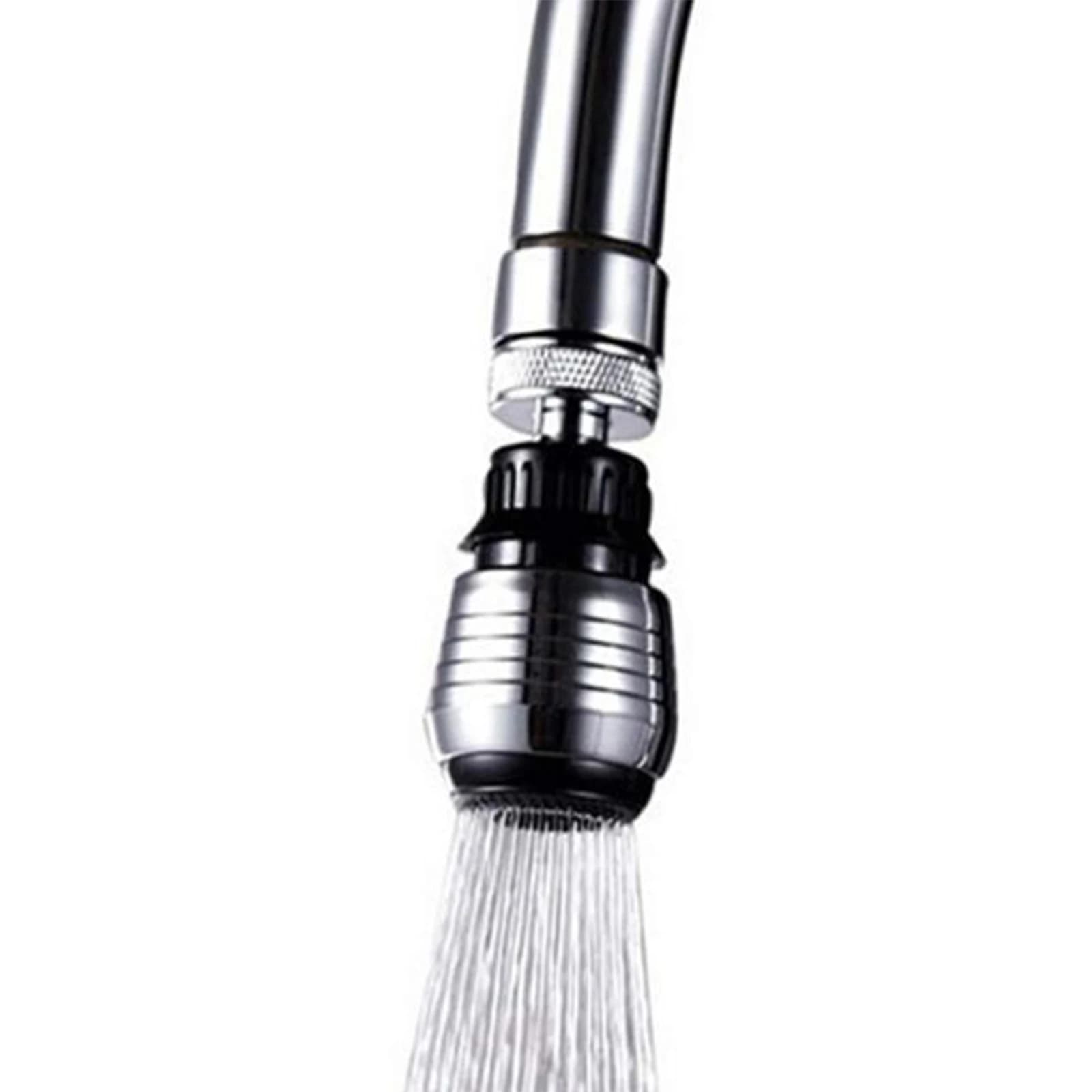 Tap space saving 360 wheel swivel saver aerator diffuser tap filter adapter Splash pressurized for kitchen bathroom