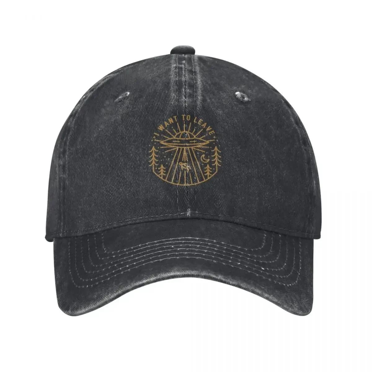 I Want To Leave Baseball Cap Snapback Cap Bobble Hat tea Hat Winter hat Women's 2026 Men's