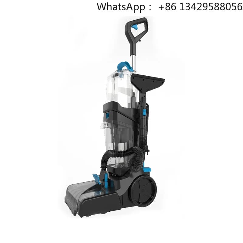 Wet/Dry Upright Steam Vacuum Carpet Cleaner Car Seat Cleaning Machine Steam Rug Cleaning Option for Household Use