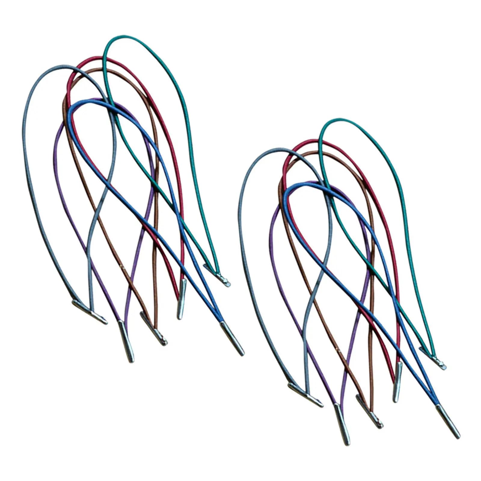 Set di 12 Elastici a Molla per Libri, Fissaggio per Quaderni, Elastici per Scrapbook e Agende Giornaliere