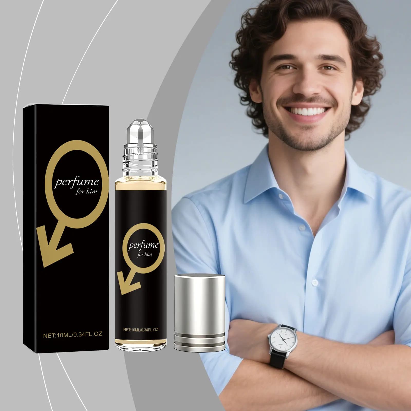 Colonia Roll-On from everyday man: it emits charm, fresh and crispy scent, natural long-lasting, suitable for all daily occasions