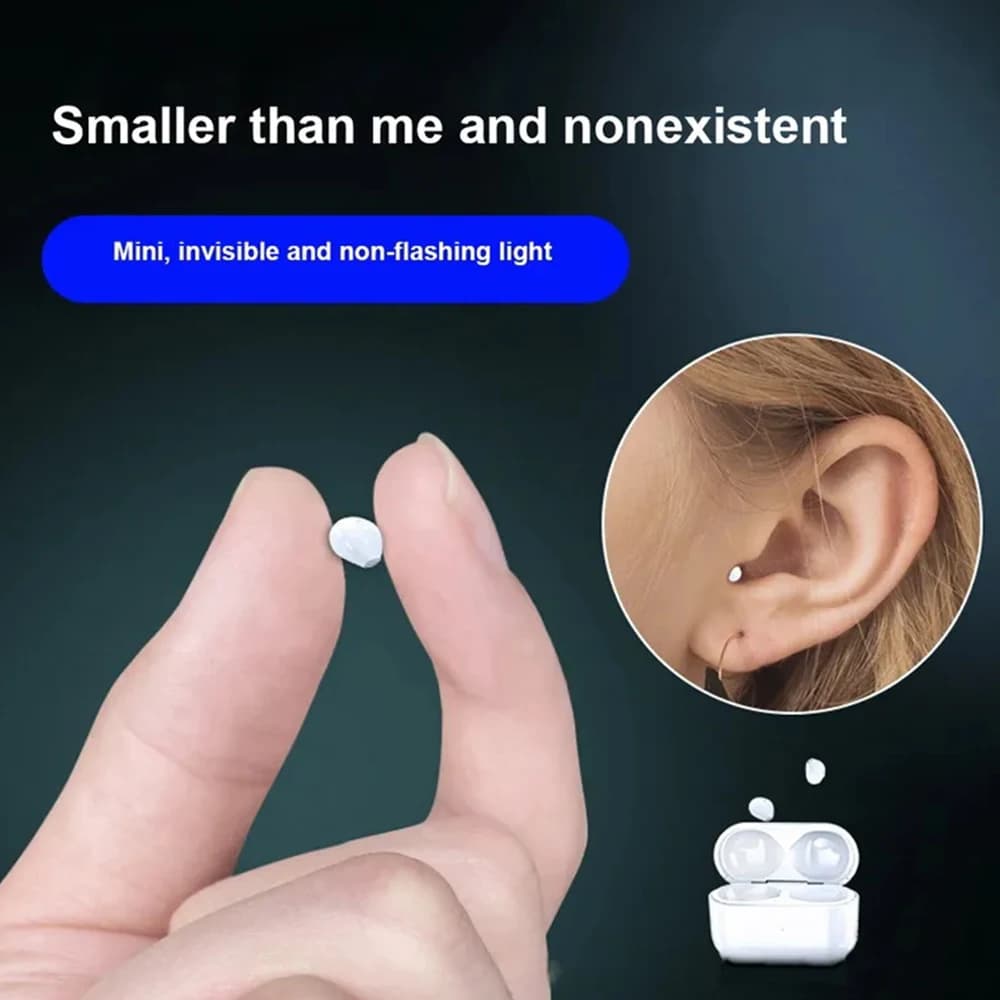 Auricolari invisibili Mini cuffie Bluetooth TWS Wireless Touch Gaming NFC auricolari Semi-In-Ear riduzione del rumore cuffie sportive