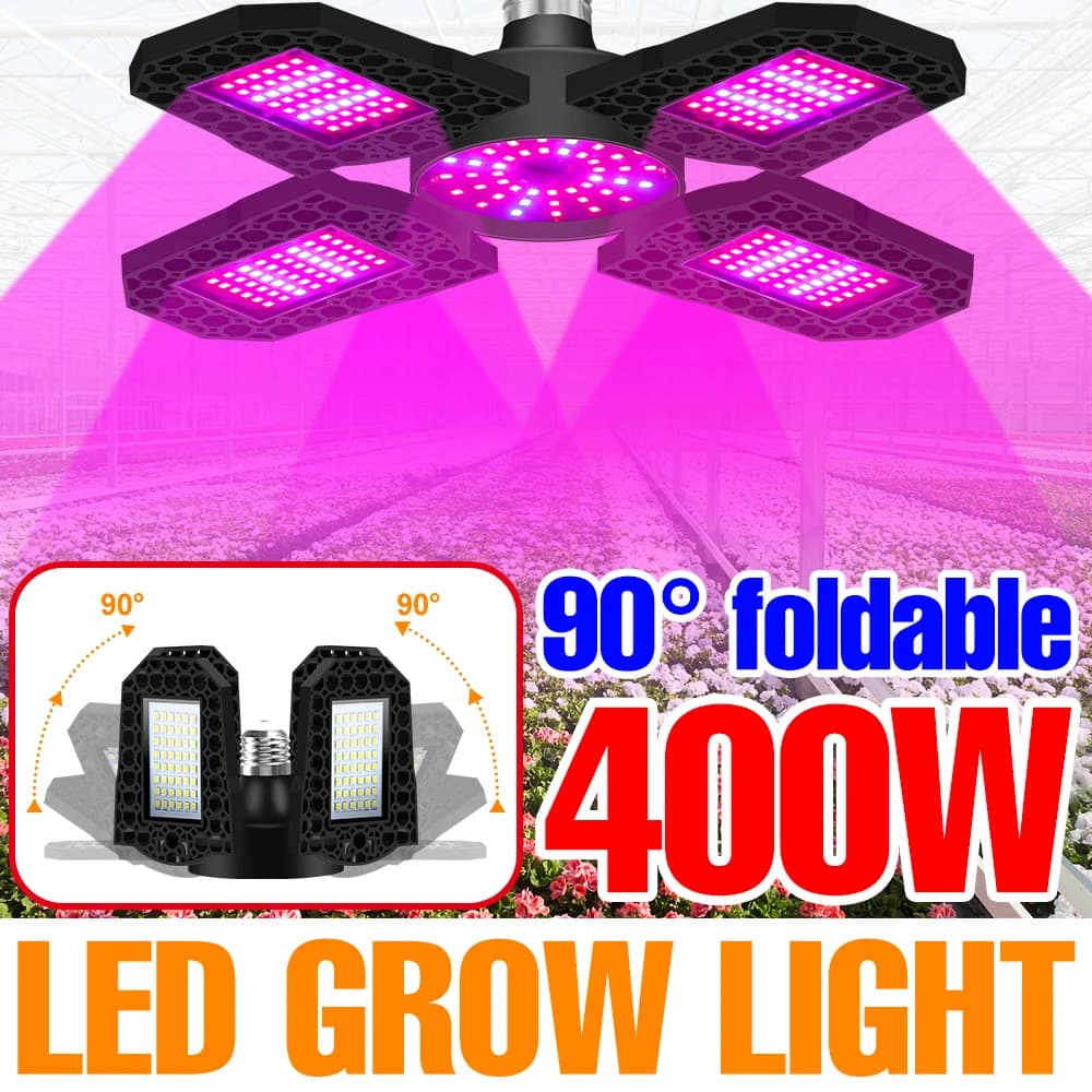 LED Plant Growing Lamp Phytolamp Full Spectrum Hydroponic Growing Lamp For Indoor Plant Seeds For Green Plant Growing Tent