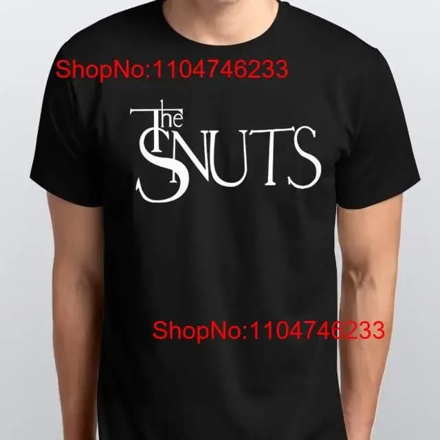The Snuts T Shirt Rock Indie Guitar Band Scottish Glasgow SML XL 2XL vintage lavato elegante casual versatile moda homme