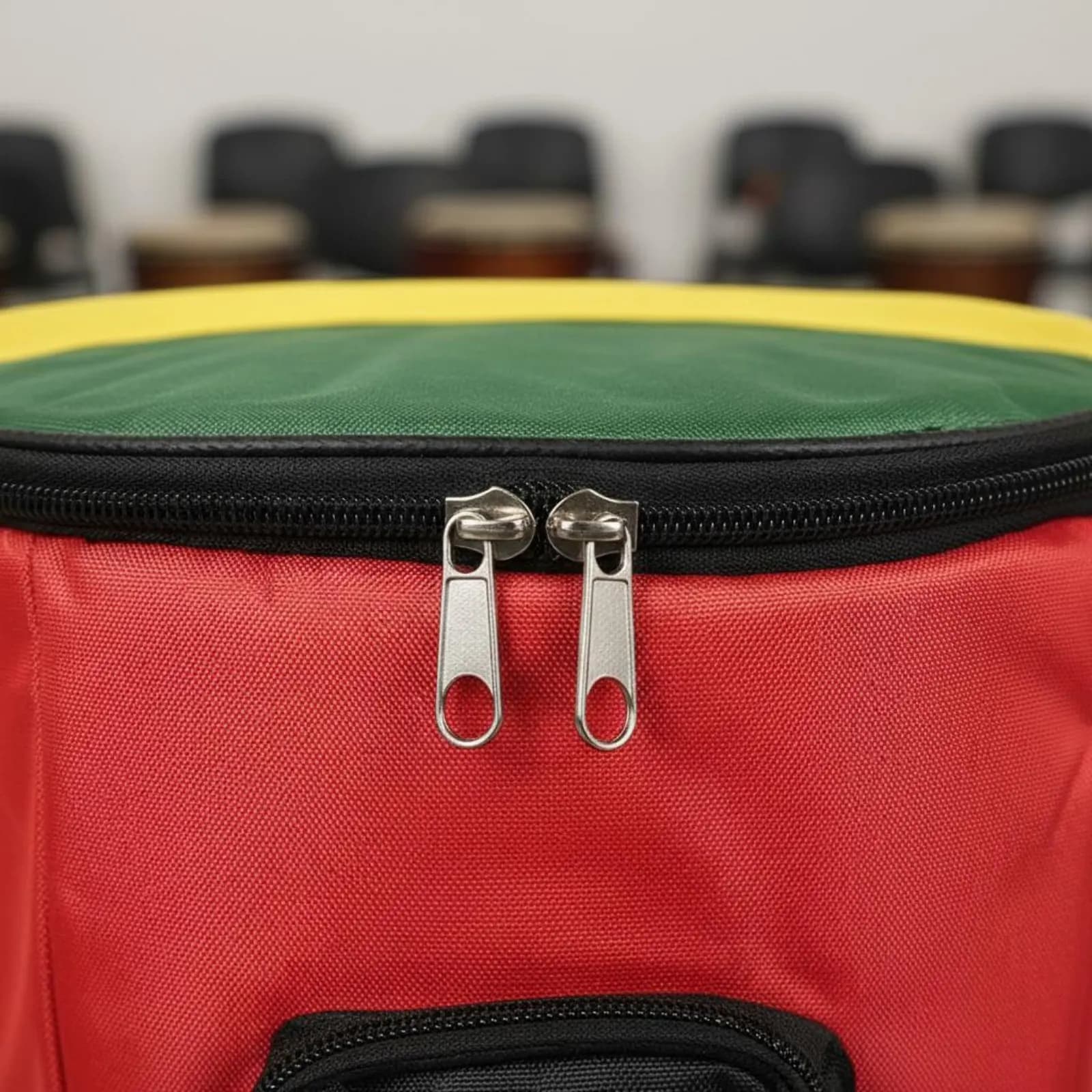 Borsa per Tamburo Africano con Imbottitura Rinforzata, Zaino per Djembe con Interno Imbottito, Accessorio per Strumenti Musicali per Bambini, Uso Esterno