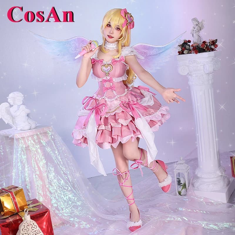 Cosplay CosAn Game Aikatsu Hoshimiya Ichigo - Gorgeous Dress Skin Aurora Kiss for Halloween parties and Role Games