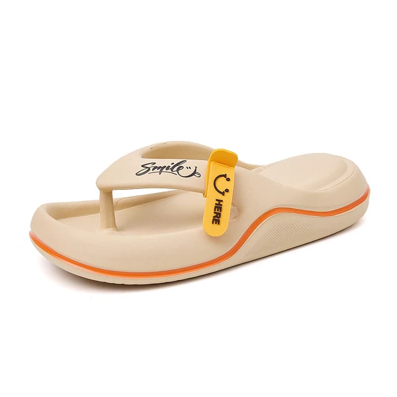 Fashion Women's Slippers Flip Flops Indoor Outdoor Beach Sandals Super Soft Bottom Slides Non-slip Thick Soled Trend Slippers 41