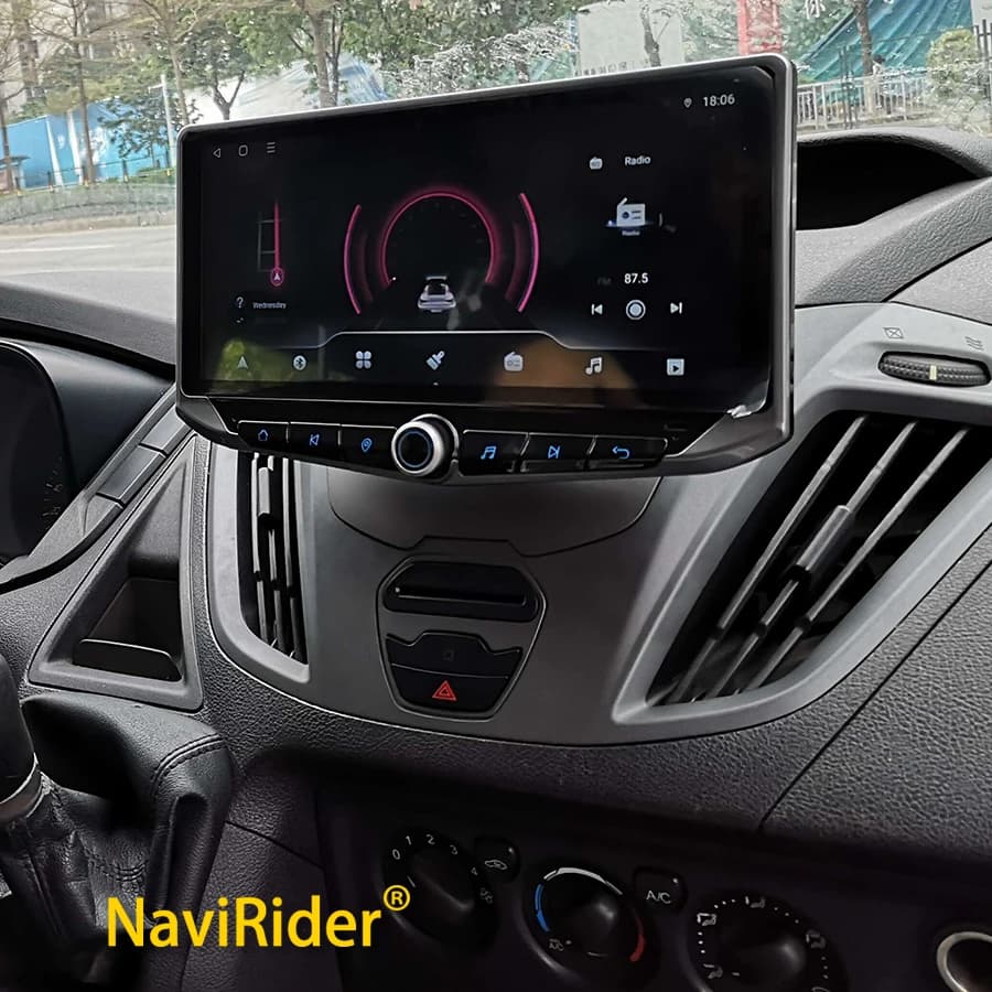 Schermo da 10.88 pollici Android 14 Qled per Ford Transit Connect Tourneo Custom Ecosport Car Auto Multimedia Player GPS Carplay Stereo