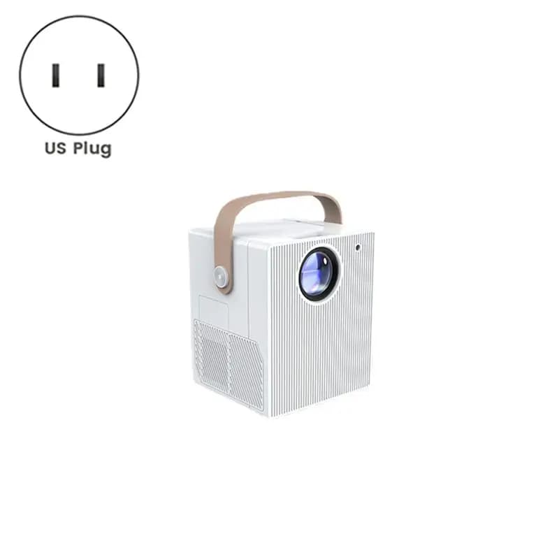 A93P Mini Proiettore LED Proiettore HD domestico portatile Proiettore intelligente Supporto per telefono cellulare Stesso schermo Proiettore Spina americana