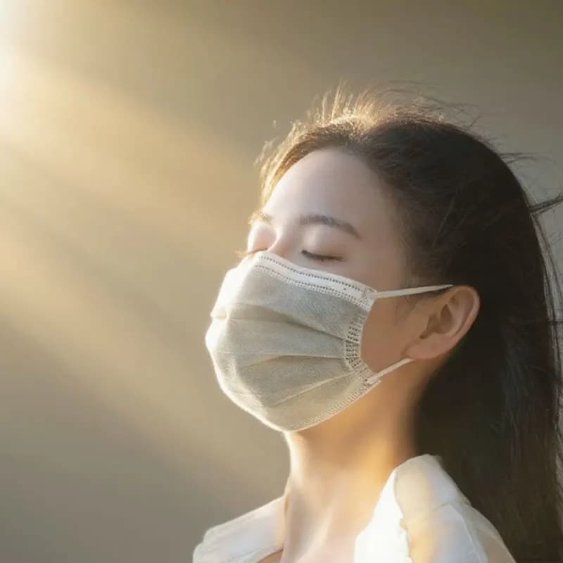 50pcs Multi-layer Protective Disposable Face Cover with Multi-layer Barrier Ear-loop Protective Cover for Shopping Trips Outdoor