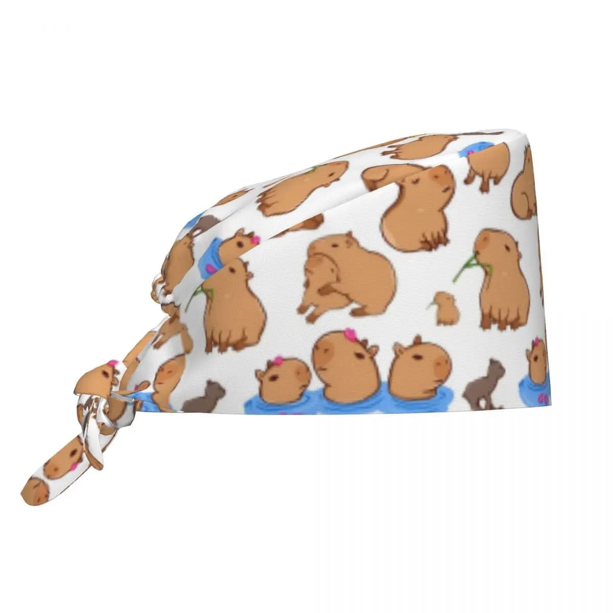 Capibara Modello Bellezza Pet Veterinario Chirurgico Berretti Kawaii Animale Pet Grooming Agenzia Veterinario Cappelli da lavoro medico Berretto Casual Scrub Cappello