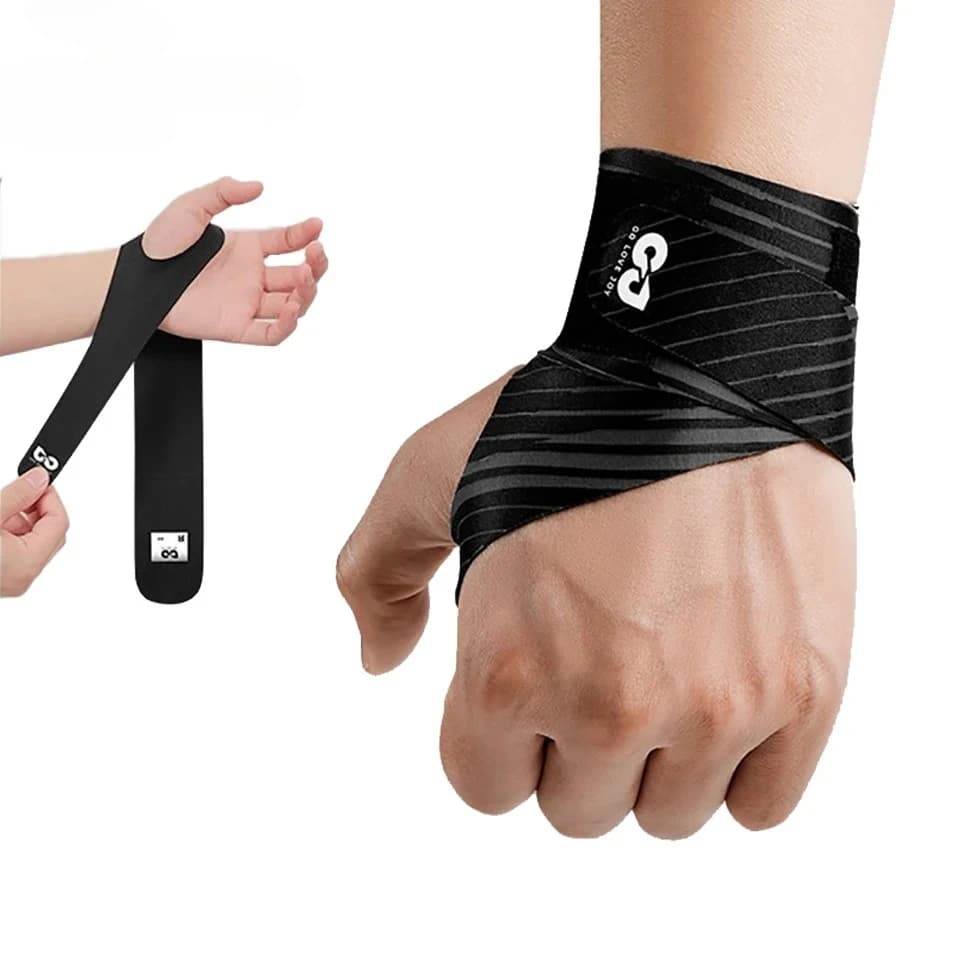 1 pz guanti da biliardo tutore da polso sport all'aria aperta ciclismo allenamento sinistro e destro antiscivolo traspirante elastico donna uomo