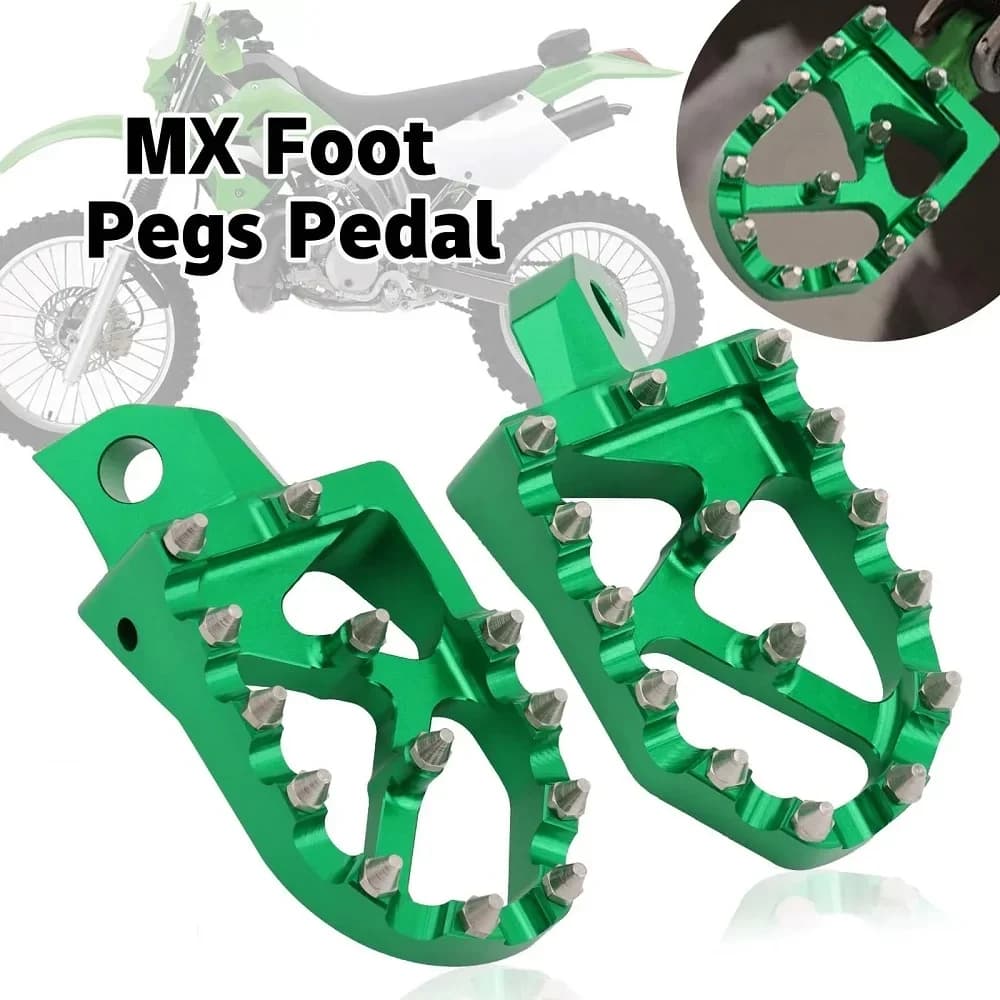 Pedane Moto per Kawasaki KDX200 KDX200R KDX220R KDX250 KX125 KX250 KX500