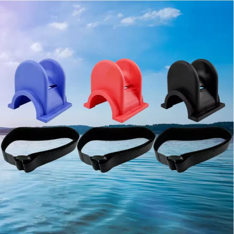 U-shaped fishing rod support Portable fishing rod support TPE fishing feed support Fishing rod support Fishing gear accessories