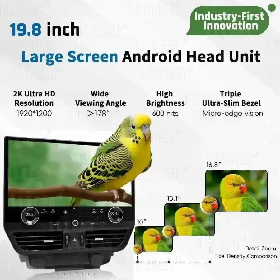 Car Radio Touch Screen 19.8inch For Lexus Lx570 Android Carplay GPS Video Player Multimedia Head Unit Android Auto Navigation