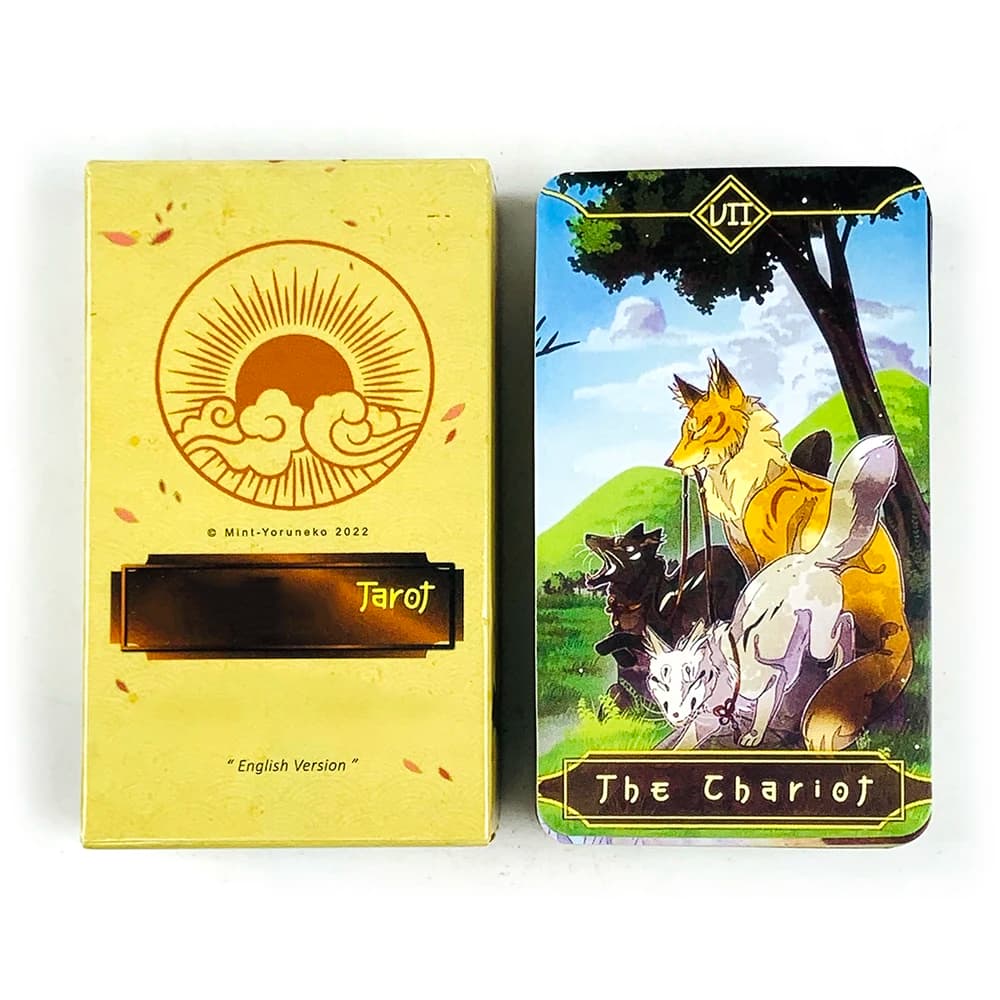 Nuove carte dei tarocchi Carte da gioco per riunioni di famiglia Divinazione misteriosa Oracle Board Giochi da tavolo Design classico per principianti