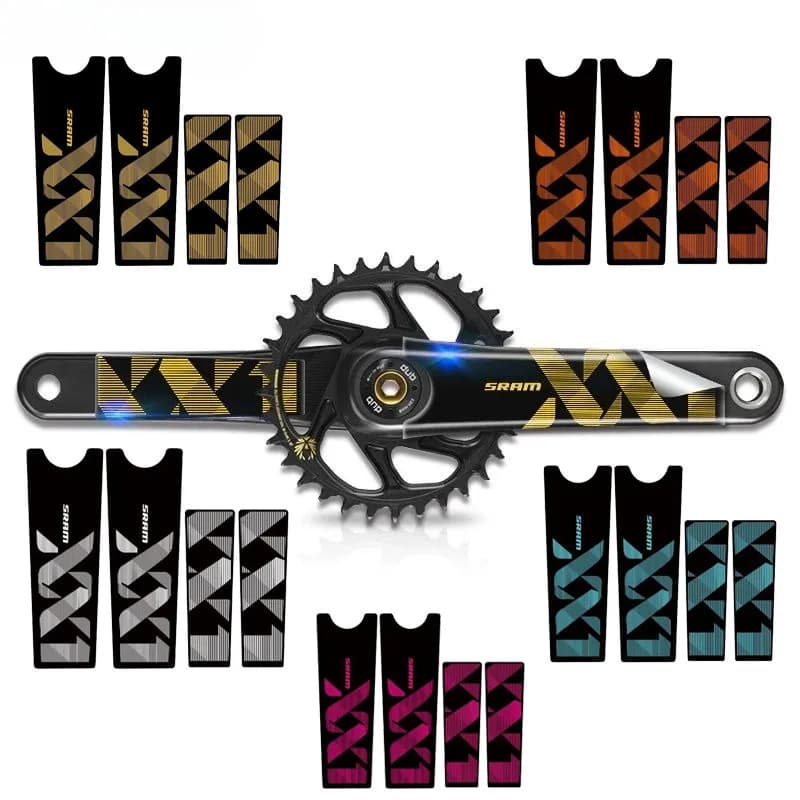 4 PZ/SET "SRAM brand vibrating adhesives, suitable for connecting cycling accessories such as helmets, water bottles and tool kits"