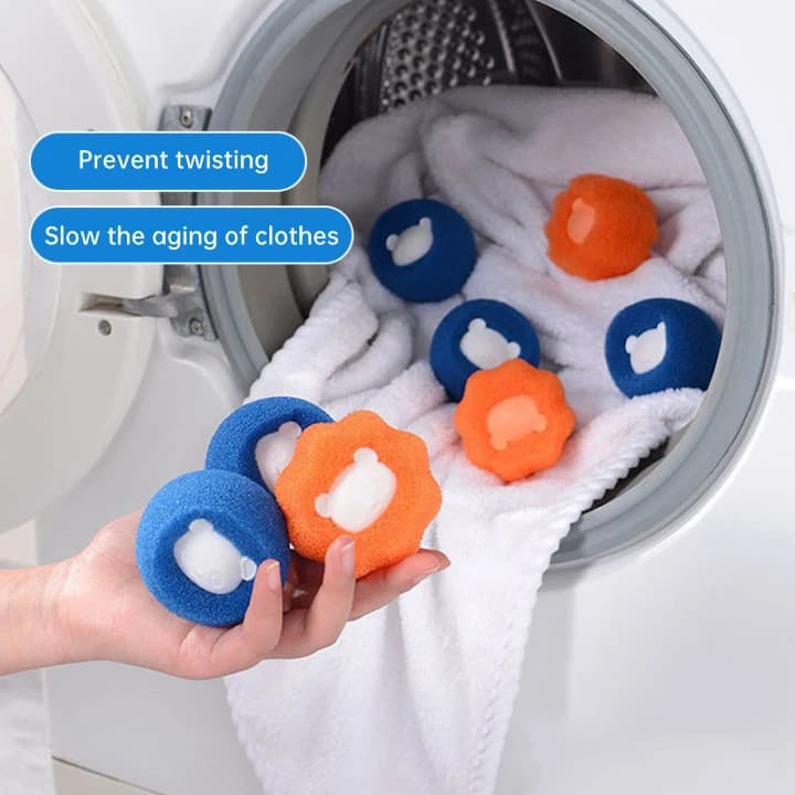Kit palla per bucato rimozione dei capelli vestiti per animali domestici pulizia accessori per cani strumento per prodotti per la casa rimuove i peli di cani e gatti