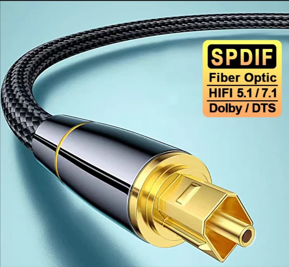 Cavo audio digitale SPDIF Toslink Amplificatore audio Cavi coassiali Cavo per altoparlante HiFi Home Theater Soundbar Cavo in fibra ottica